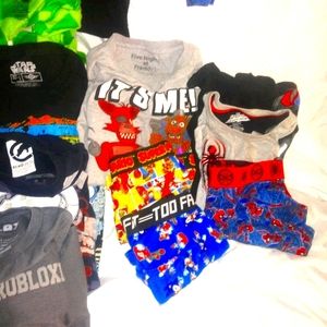 kids sizes from 6-7 , 8 , 12